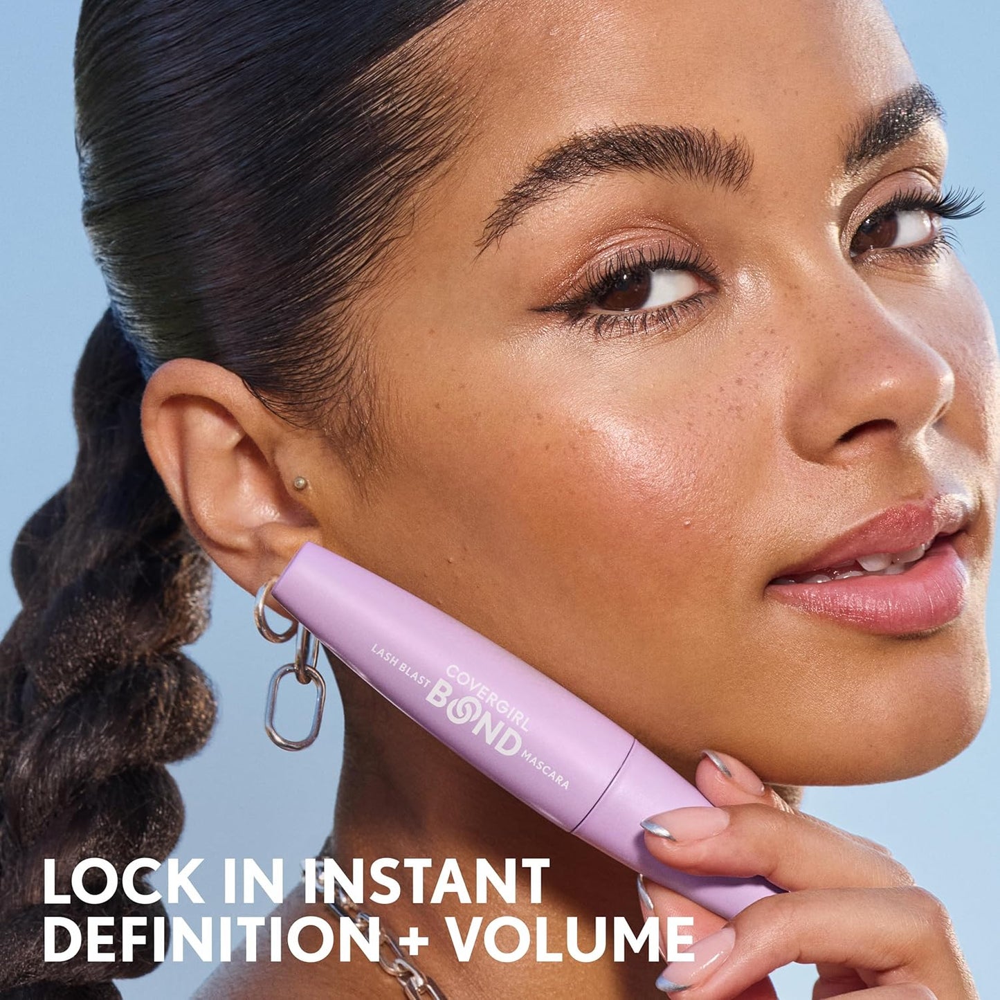 COVERGIRL Lash Blast Bond Volume Mascara - Extreme Black | Nourishing, Smudge-Proof, Vegan Formula