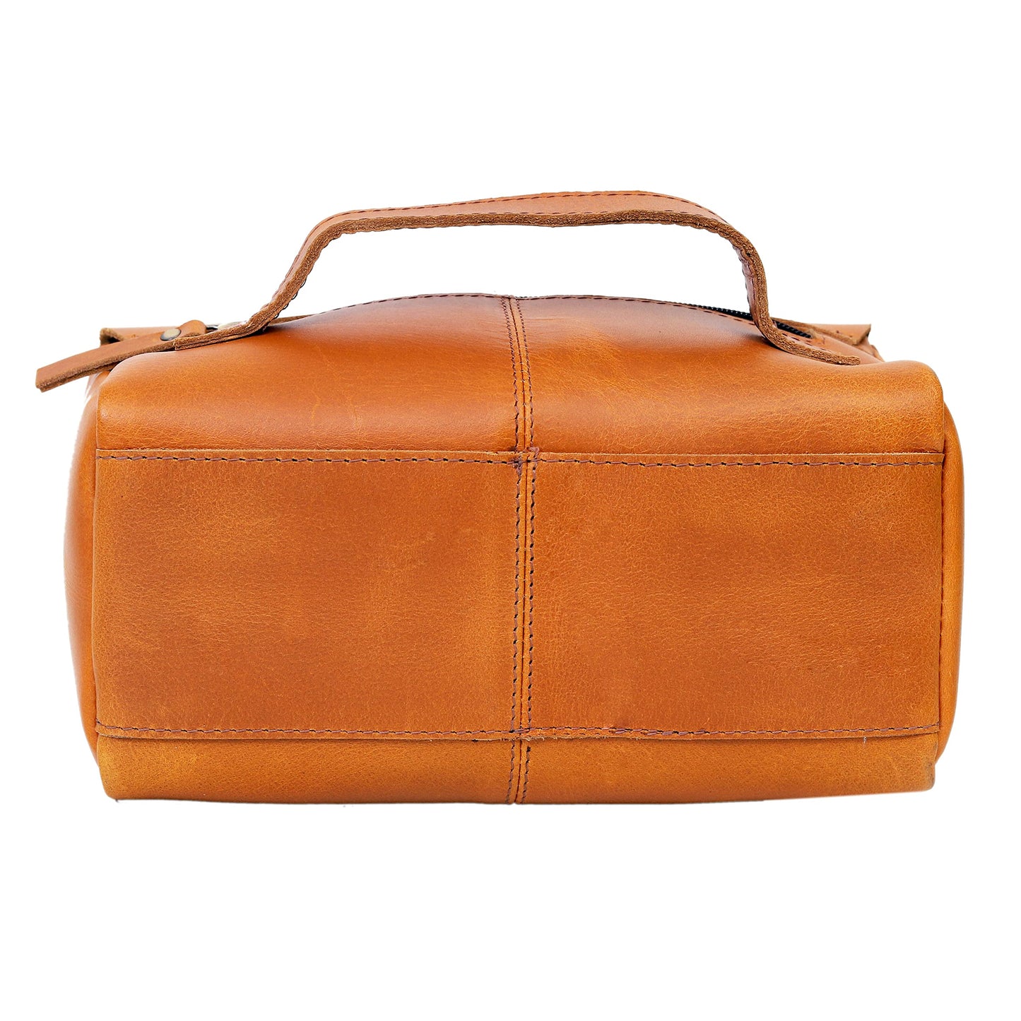 Leather Toiletry Bag | Dopp Kit | Makeup Bag | Travel Organizer for Men & Women