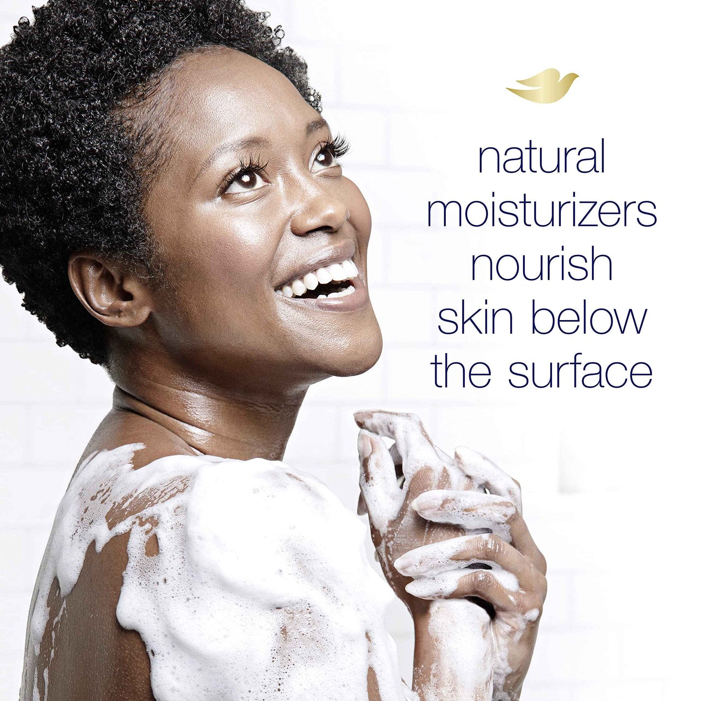 Dove Shower Foam, Deep Moisture, 13.5 oz