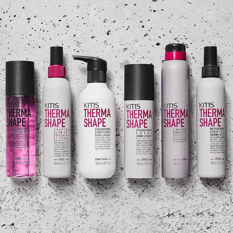 KMS Thermashape 2-in-1 Styling Spray - Heat Protection & Hold, 6 oz