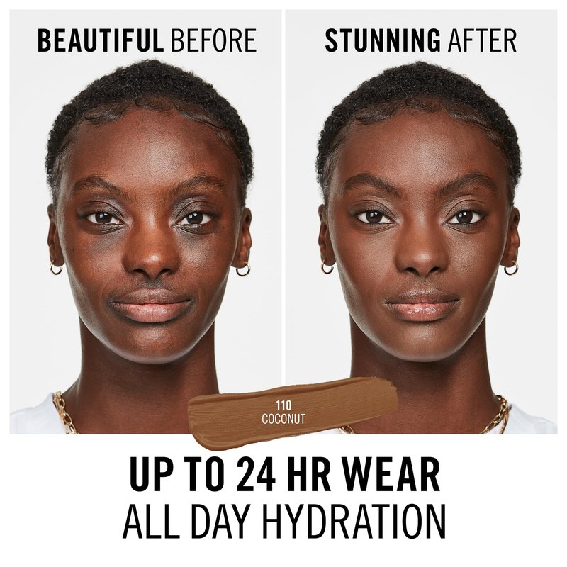 Rimmel London, Multi-Tasker Concealer, 110 Warm Coconut, Crease-Proof, Transfer-Proof, Waterproof, Up To 24-Hour Wear, Vegan Formula, 0.33oz (Pack of 2)