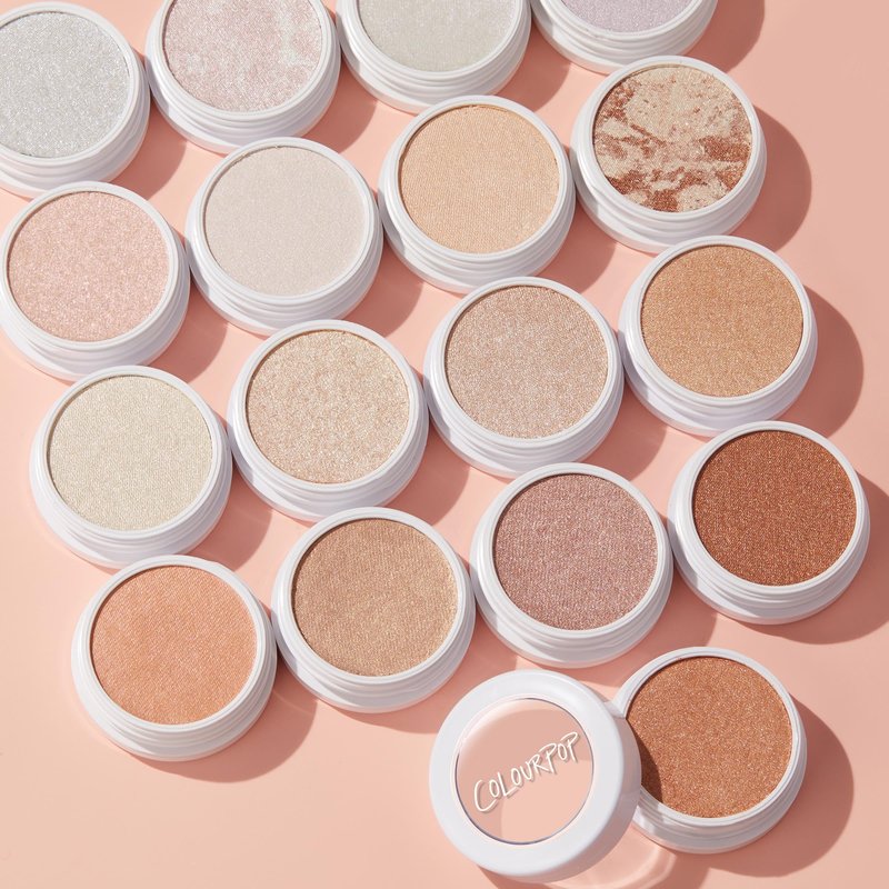 ColourPop Super Shock Highlighter Makeup - High-Pigment, Crème-Powder Face Makeup - Buildable & Blendable Formula with a Unique Bouncy Texture - Spellbound (0.15 oz)