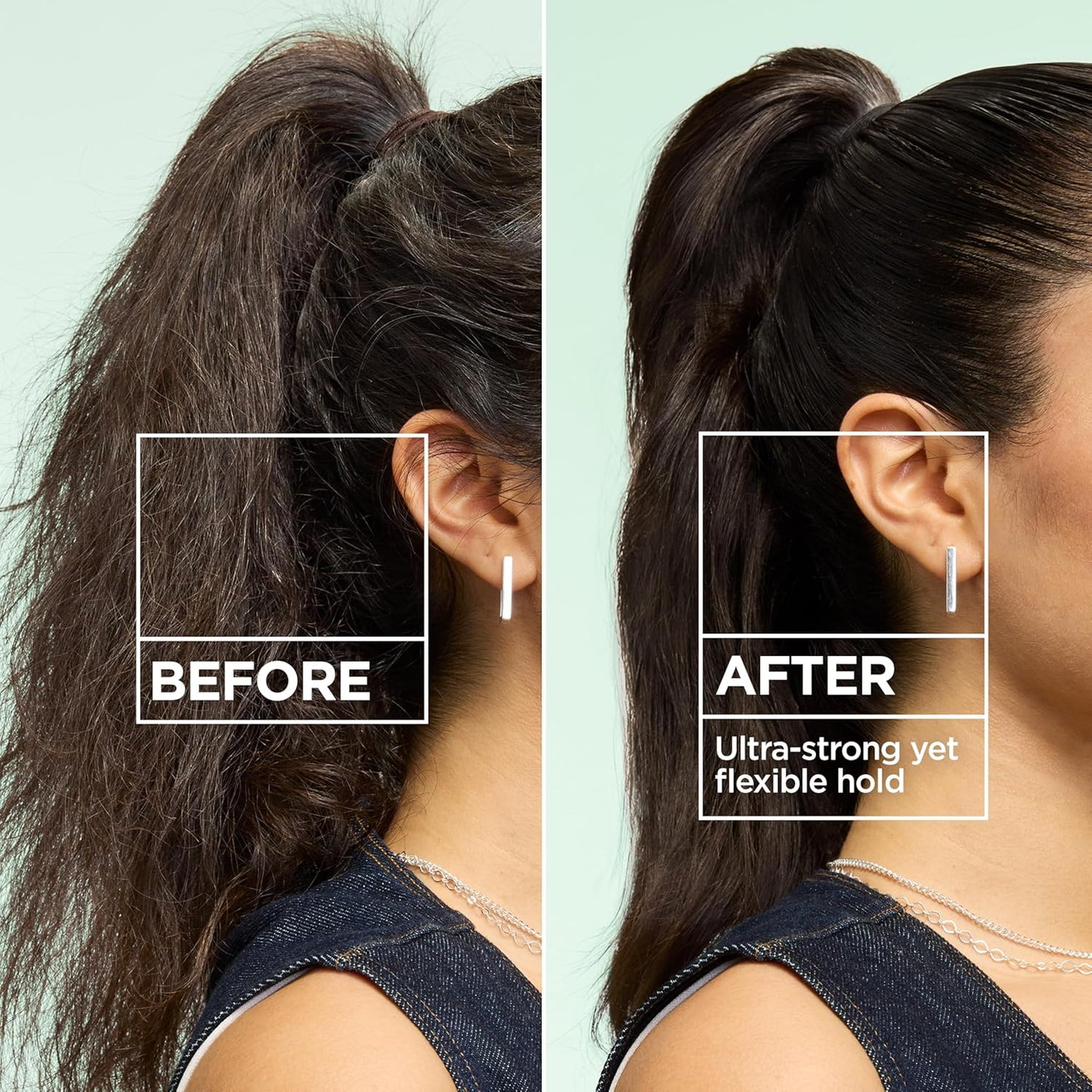 Garnier Fructis Sleek & Shine Anti-Humidity Hairspray - Ultra Strong Hold, Frizz Protection, 8.25 Oz