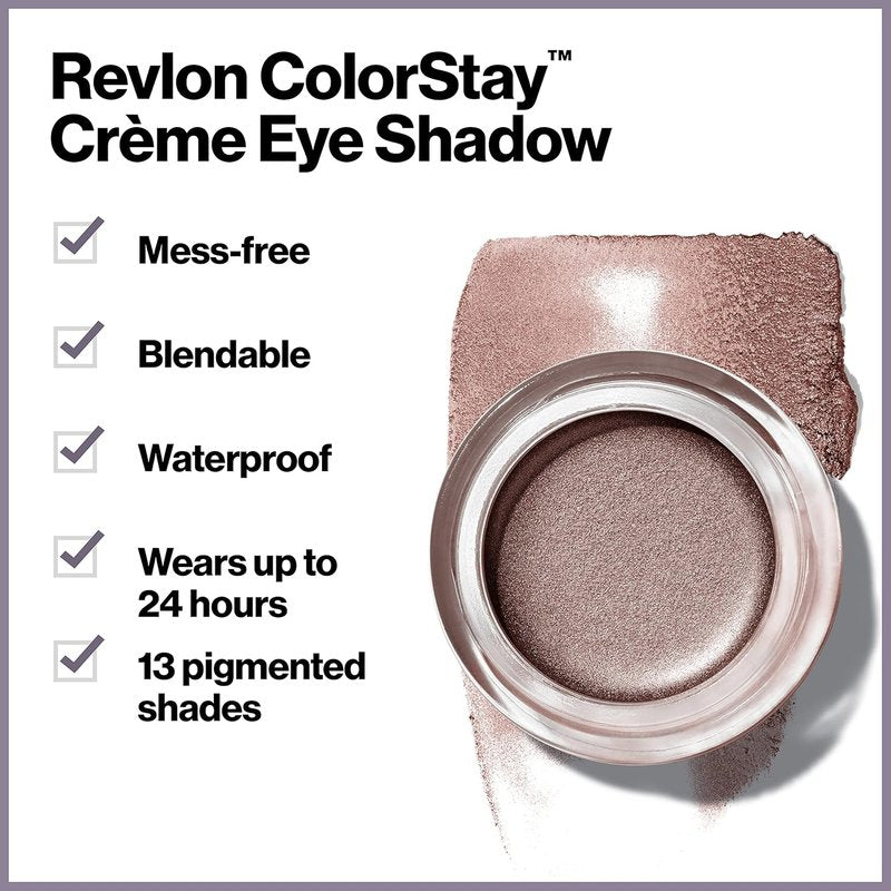 Revlon Colorstay Eye Shadow - Longwear Blendable Matte & Shimmer Makeup | Gold & Honey (Pack of 2)
