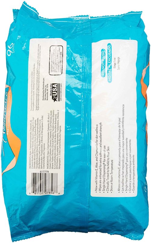 Assurance Pre-Moistened Extra Large Disposable Washcloths, 96ct
