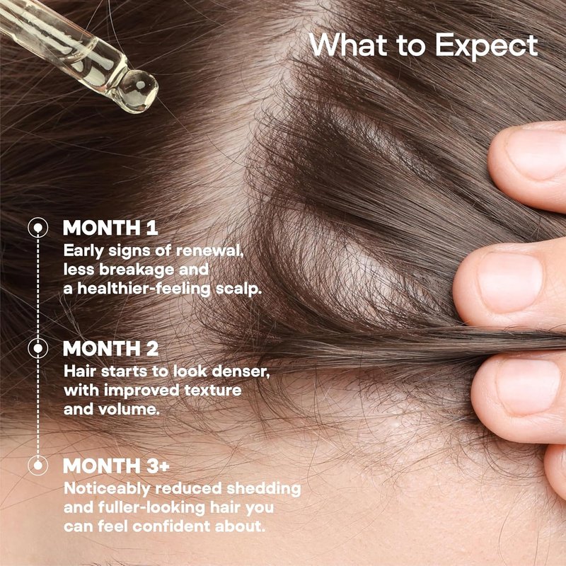 LactoPherma Hair Growth Serum - Oil-Free Formula with 12 Active Ingredients | Boosts Hair Regrowth & Thickening