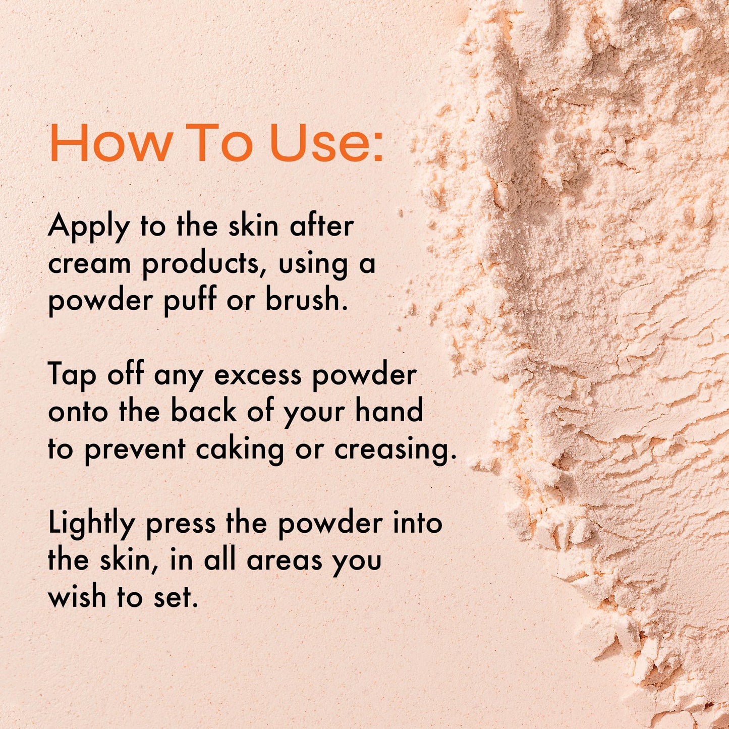 The Beauty Crop Vitamin Babe Setting Powder - Talc-Free Loose Powder for Flawless Finish - Translucent Shade - 0.35 oz