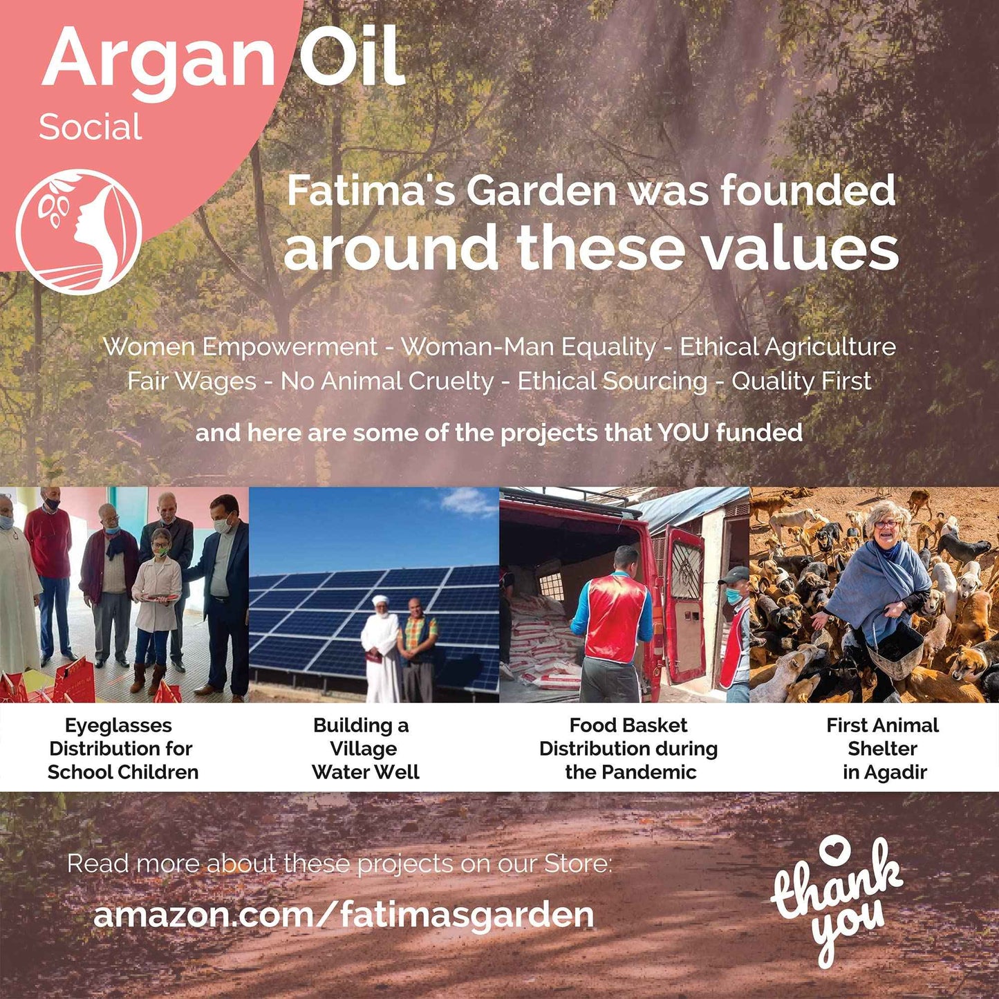 Fatima's Garden Rose Petal Argan Oil - Organic Anti-Aging Moisturizer, 100ml