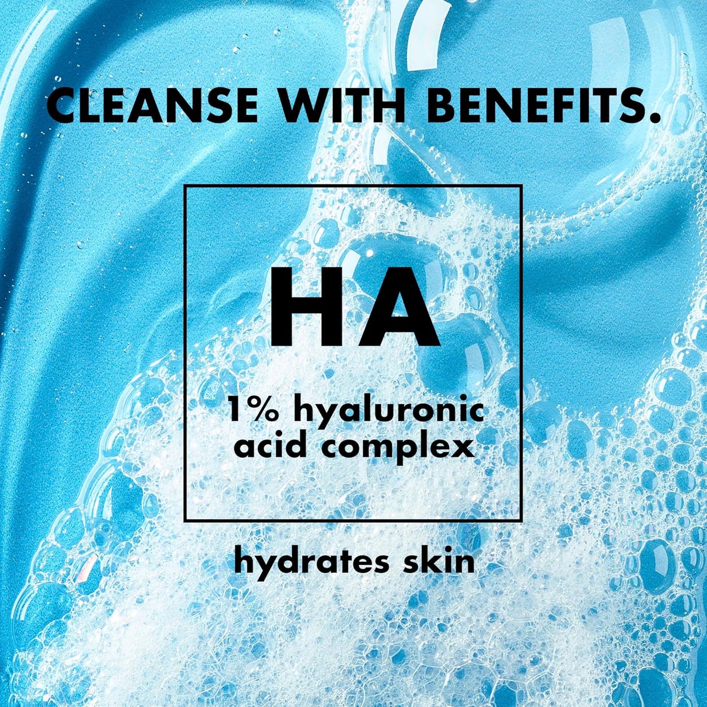 e.l.f. SKIN Holy Hydration! Daily Cleanser - Gentle Gel Face Wash with Hyaluronic Acid | 5.5 fl oz
