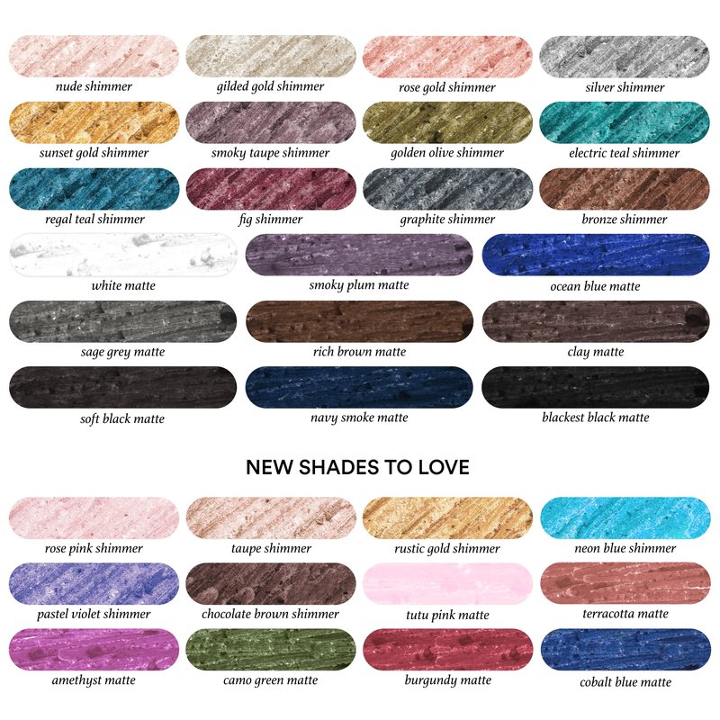 Julep When Pencil Met Gel Sharpenable Multi-Use Longwear Eyeliner Pencil - 17 Smoky Plum - Transfer-Proof - High Performance Liner
