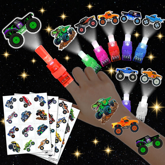 Monster Truck Party Favors, 72 PCS Set