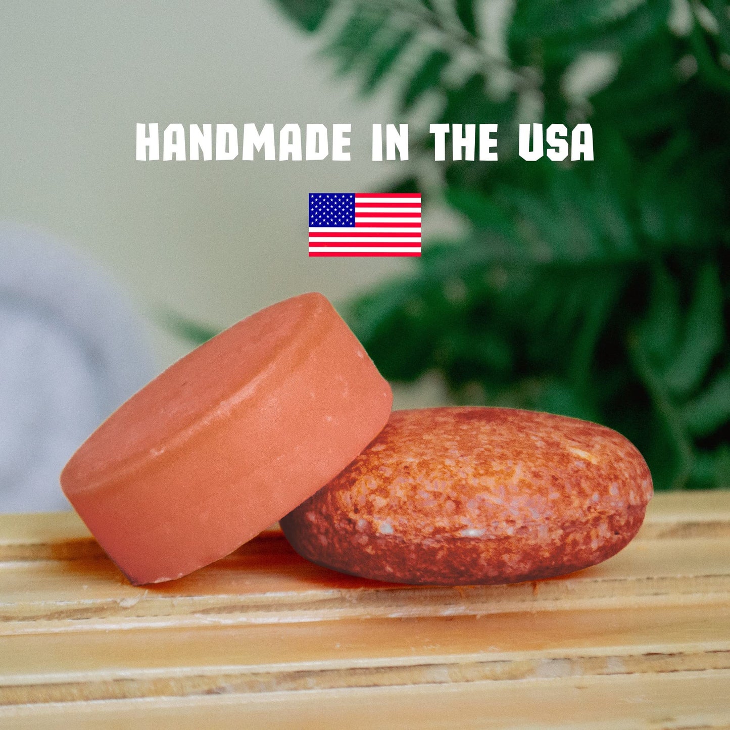 Argan Oil Shampoo and Conditioner Bar Set, with One Extra Shampoo Bar - 100% Vegan And Plastic Free Shampoo And Conditioner - Handmade in The USA. 2x Shampoo and 1x Conditioner.