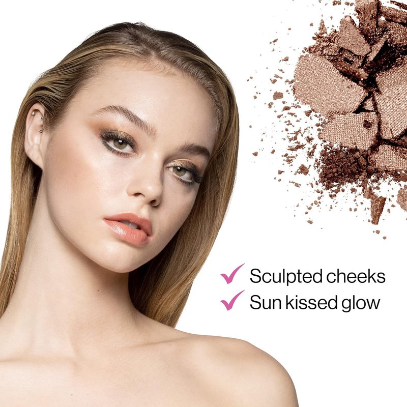 Wet n Wild Color Icon Bronzer - What Shady Beaches | 2-Pack for Radiant Glow