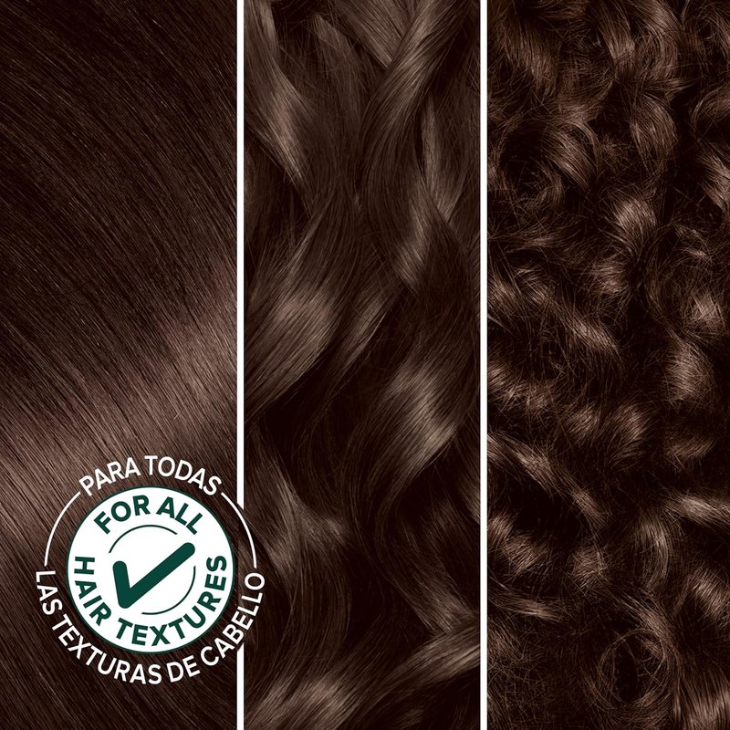Garnier Nutrisse Ultra Crème Hair Color - Permanent Dark Brown Hair Dye | 100% Gray Coverage, Vegan & Cruelty-Free, 1 Count