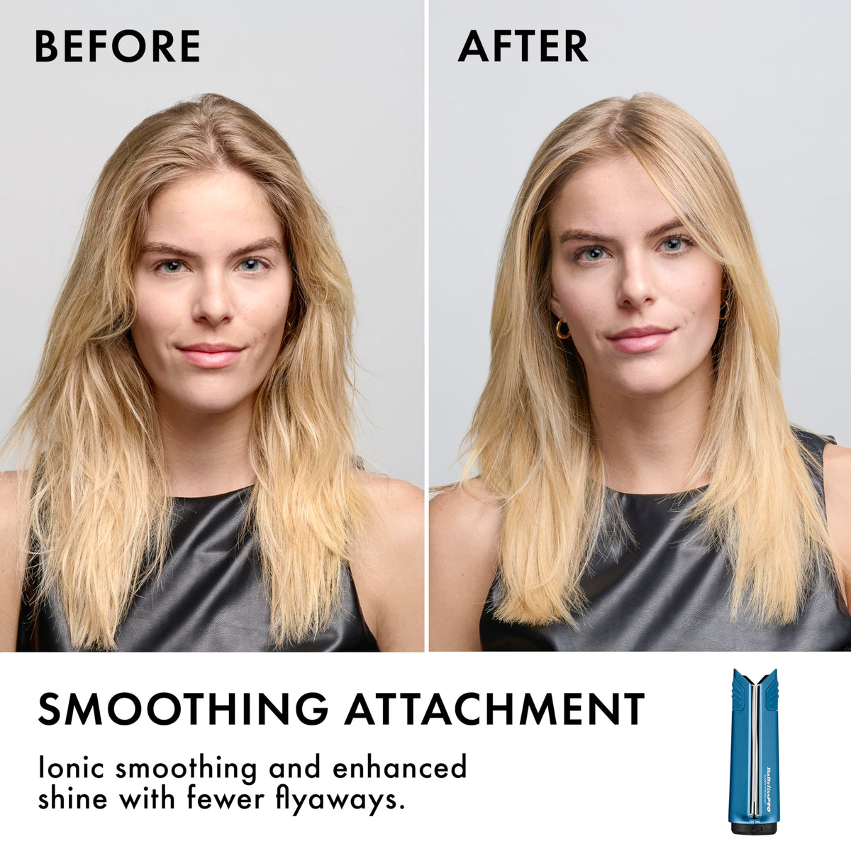 BaBylissPRO StyleSwitch Ionic Multi-Styler, Air Styler and Hair Dryer, Lightweight Hot Air Brush, 5 Attachments, 9 Heat/Speed Settings, Dual Voltage