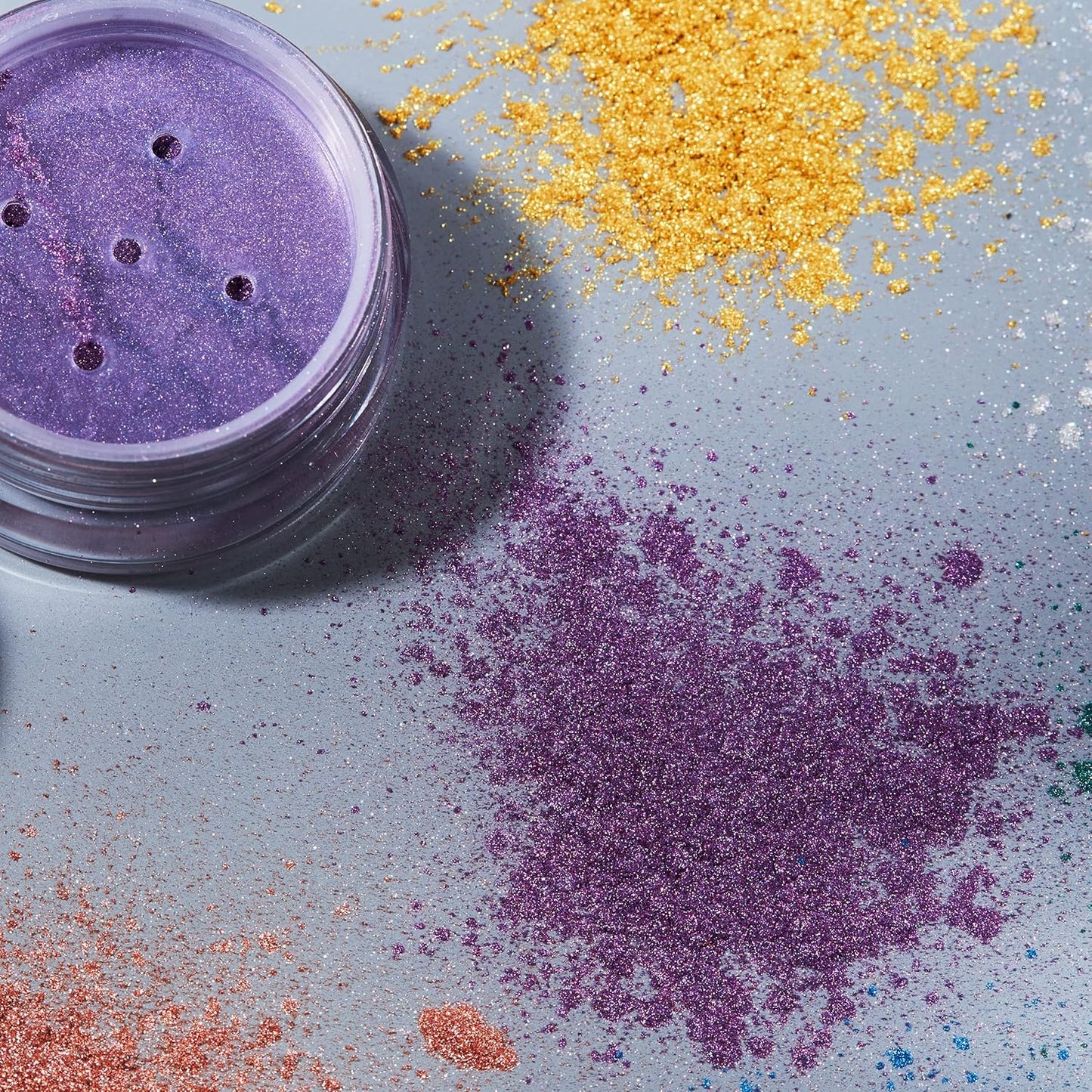 Metallic Pigment Shaker Set - Cosmic Moon Colors - 0.17oz Each | Pack of 6