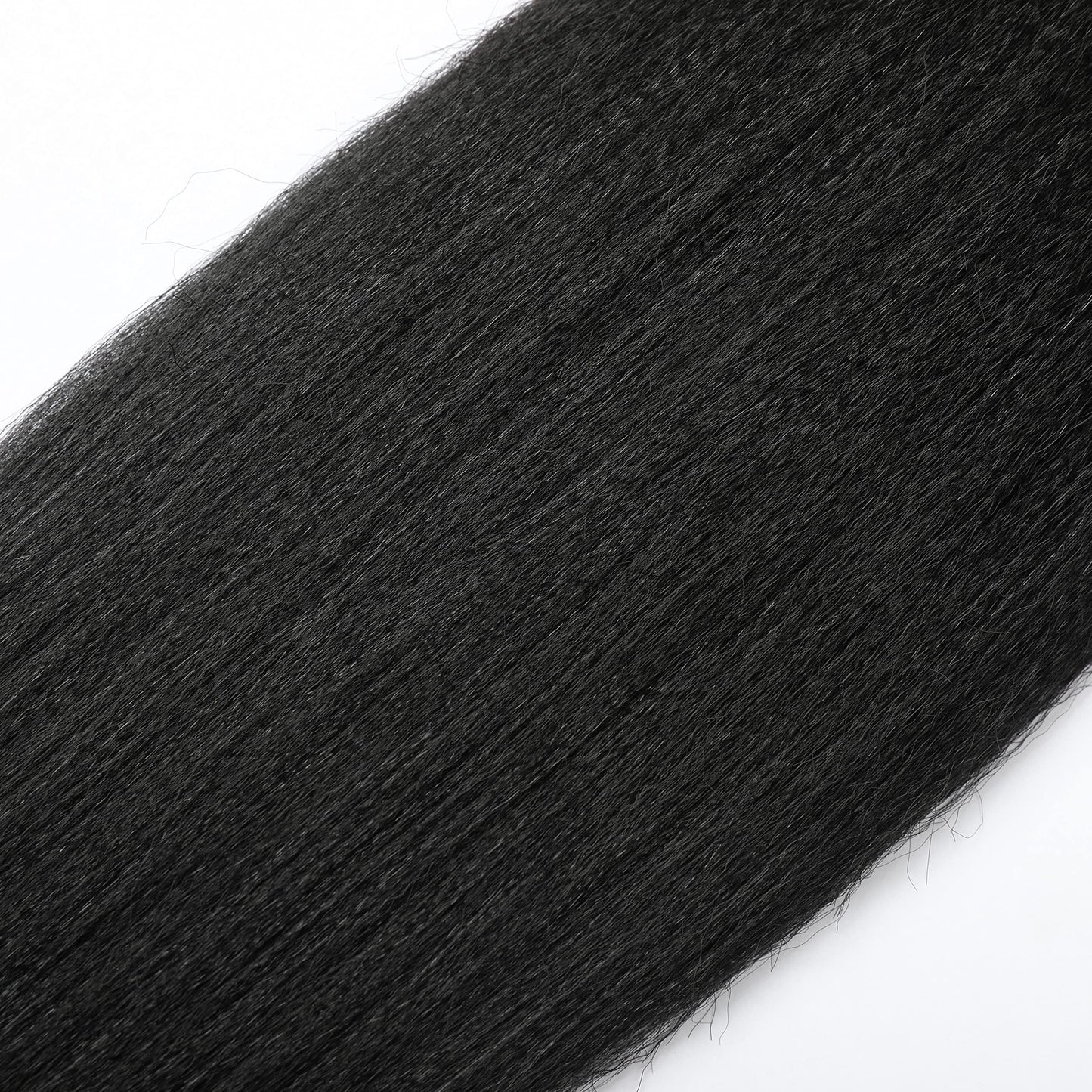 Pre Stretched Braiding Hair Natural Black Long Braid 48 Inch 8 Packs Braiding Hair Extensions Professional Synthetic Fiber Crochet Twist Braids(48inch,#1B)