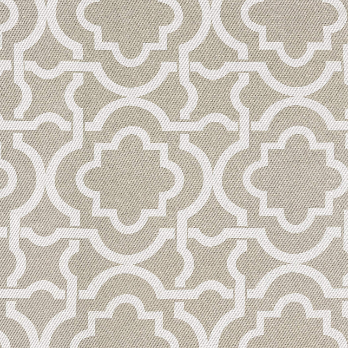 Sun Zero Barnett Trellis Blackout Grommet Curtain Panel, 40" x 84", Taupe