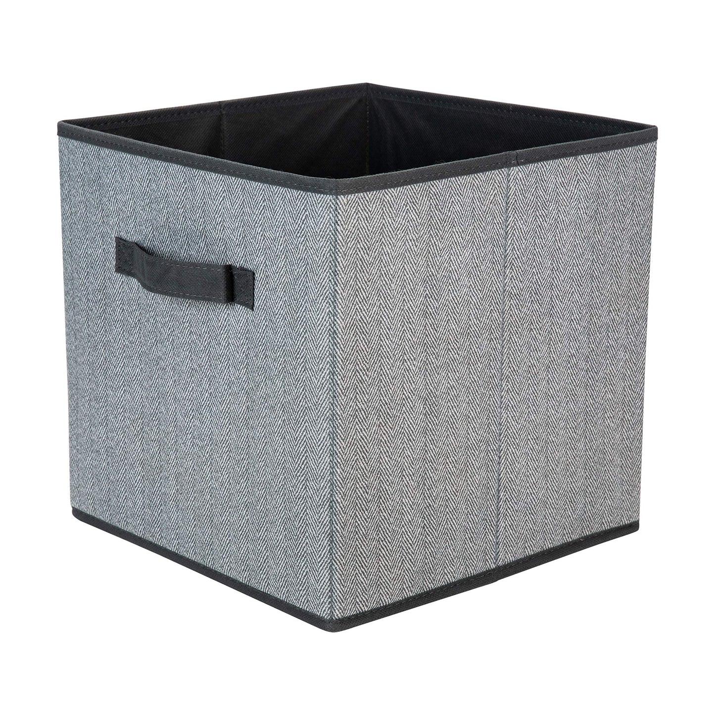 Simplify Collapsible Breathable Woven Cubes, Folds Away for Storage, Keeps Out Dust and Odors, Grey (26609-GREY)