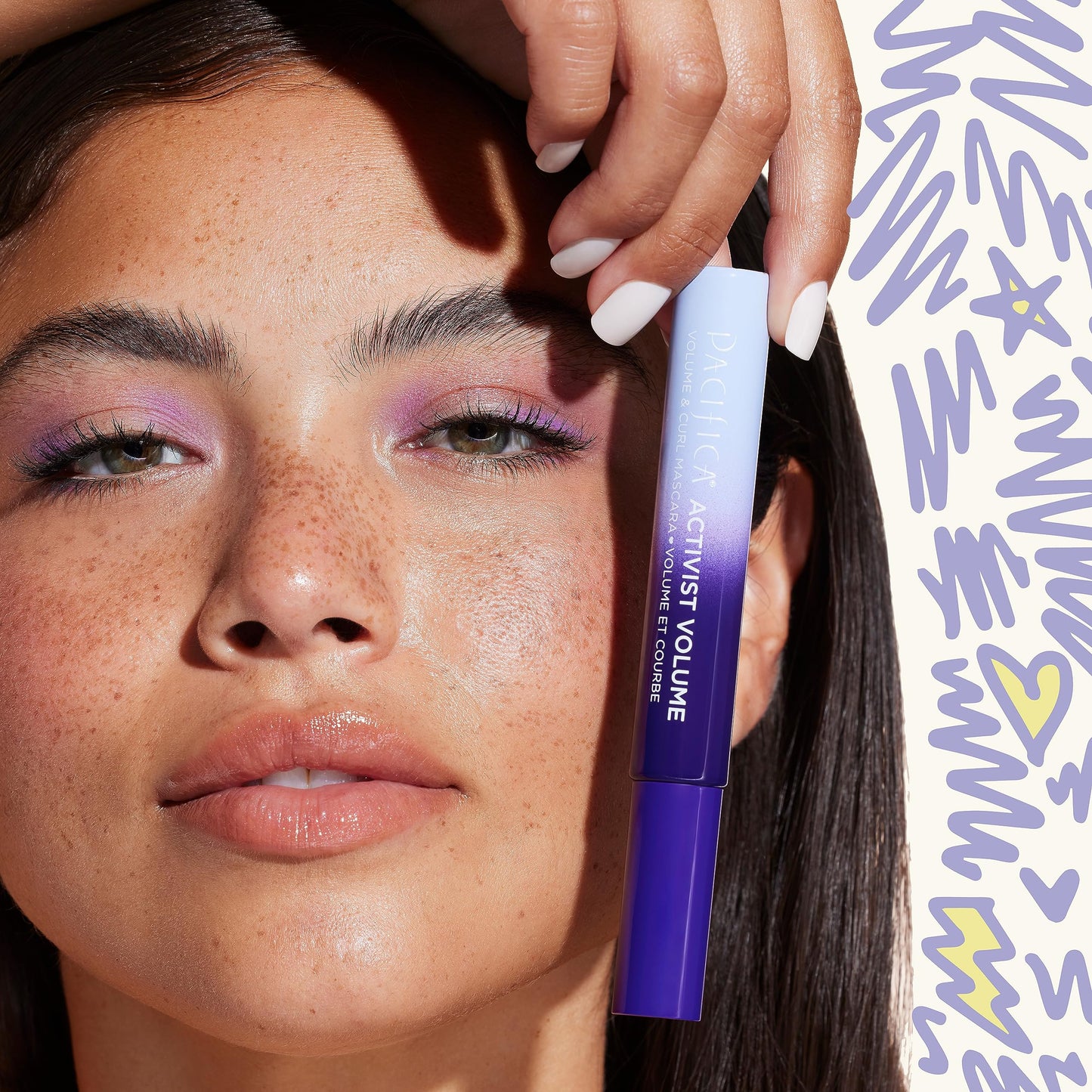 Pacifica Activist Volume & Curl Mascara – Instant Curling & Volumizing Mascara, Plant Waxes & Fibers Formula, Vegan Brush, Clean Vegan, 0.24 oz, Glass Bottle, Vegan Ophthalmologist Tested