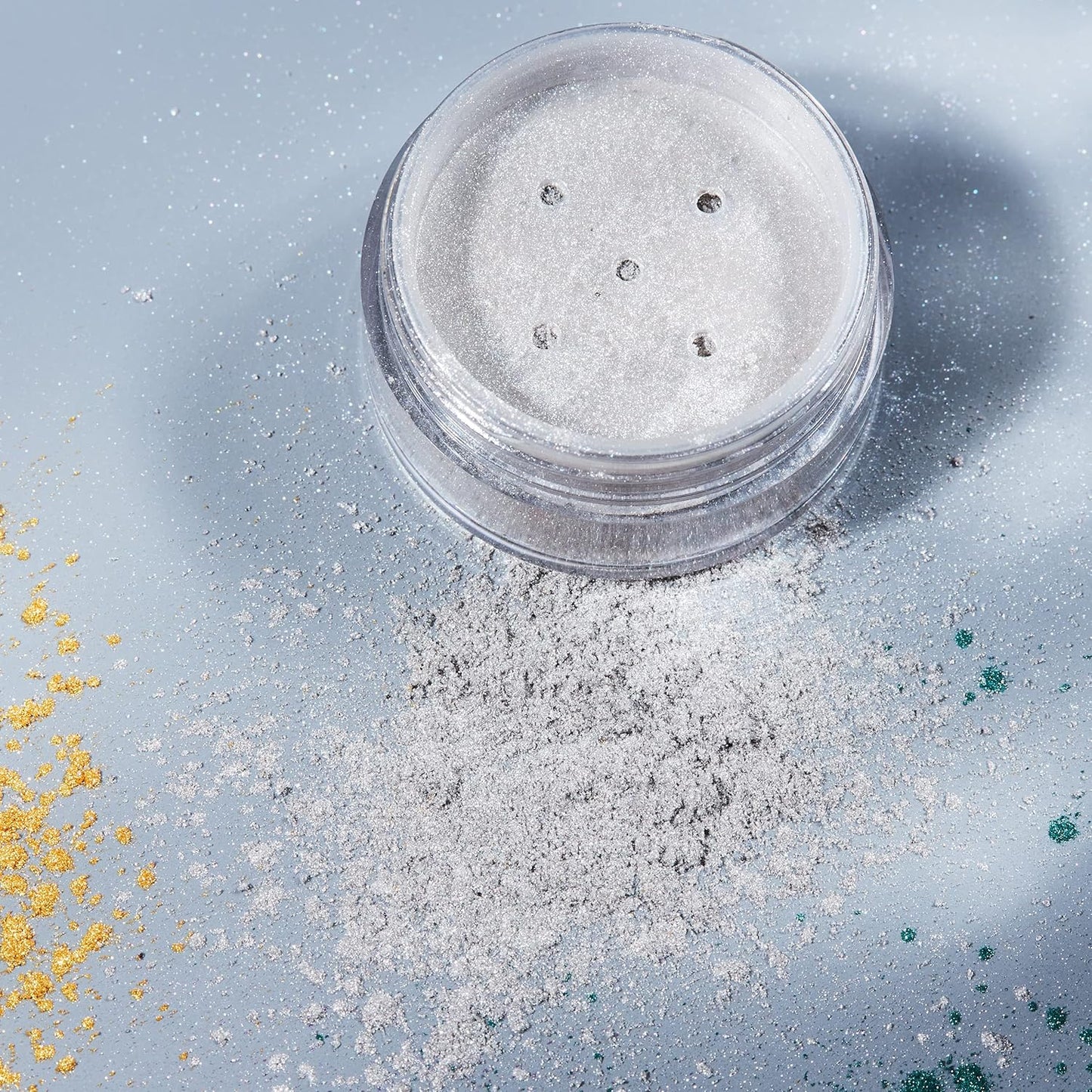 Metallic Pigment Shaker Set - Cosmic Moon Colors - 0.17oz Each | Pack of 6