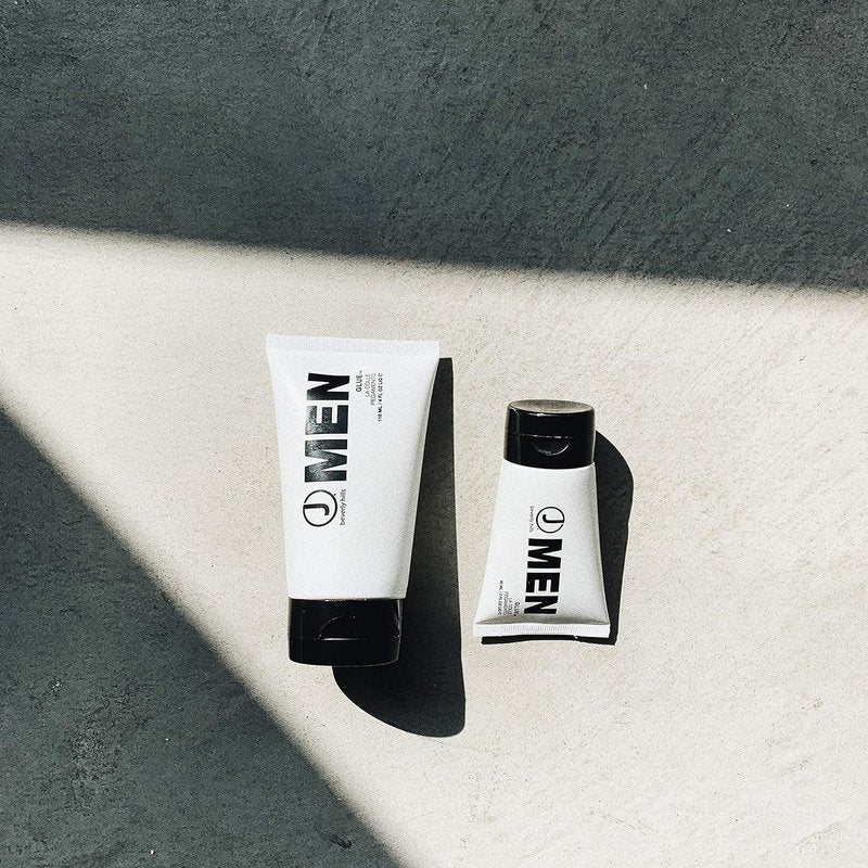 J Beverly Hills Men's Hair Gel - Rosemary Oil for Volume & Shine | 2 Oz & 4 Oz Options