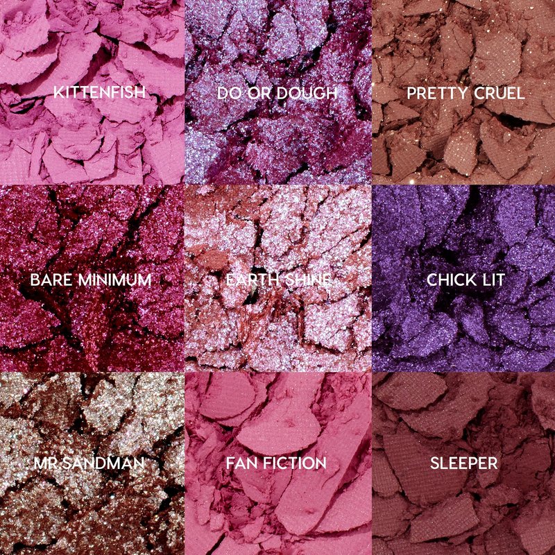ColourPop Eyeshadow Palette - Eye Makeup Palette with Matte, Metallic, Matte Sparkle & Glitter Finishes - High-Pigment Eye Makeup with a Long-Wearing Formula - It's My Pleasure (0.3 oz)