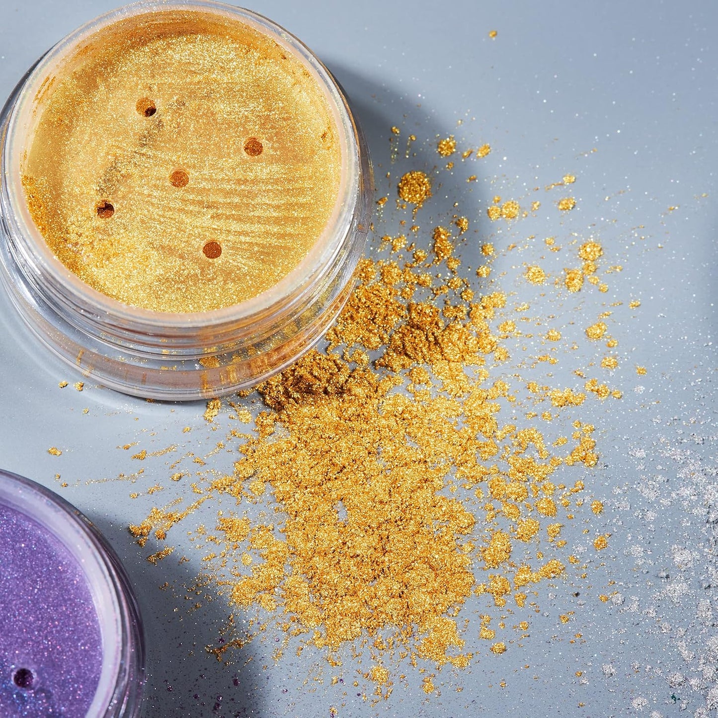 Metallic Pigment Shaker Set - Cosmic Moon Colors - 0.17oz Each | Pack of 6