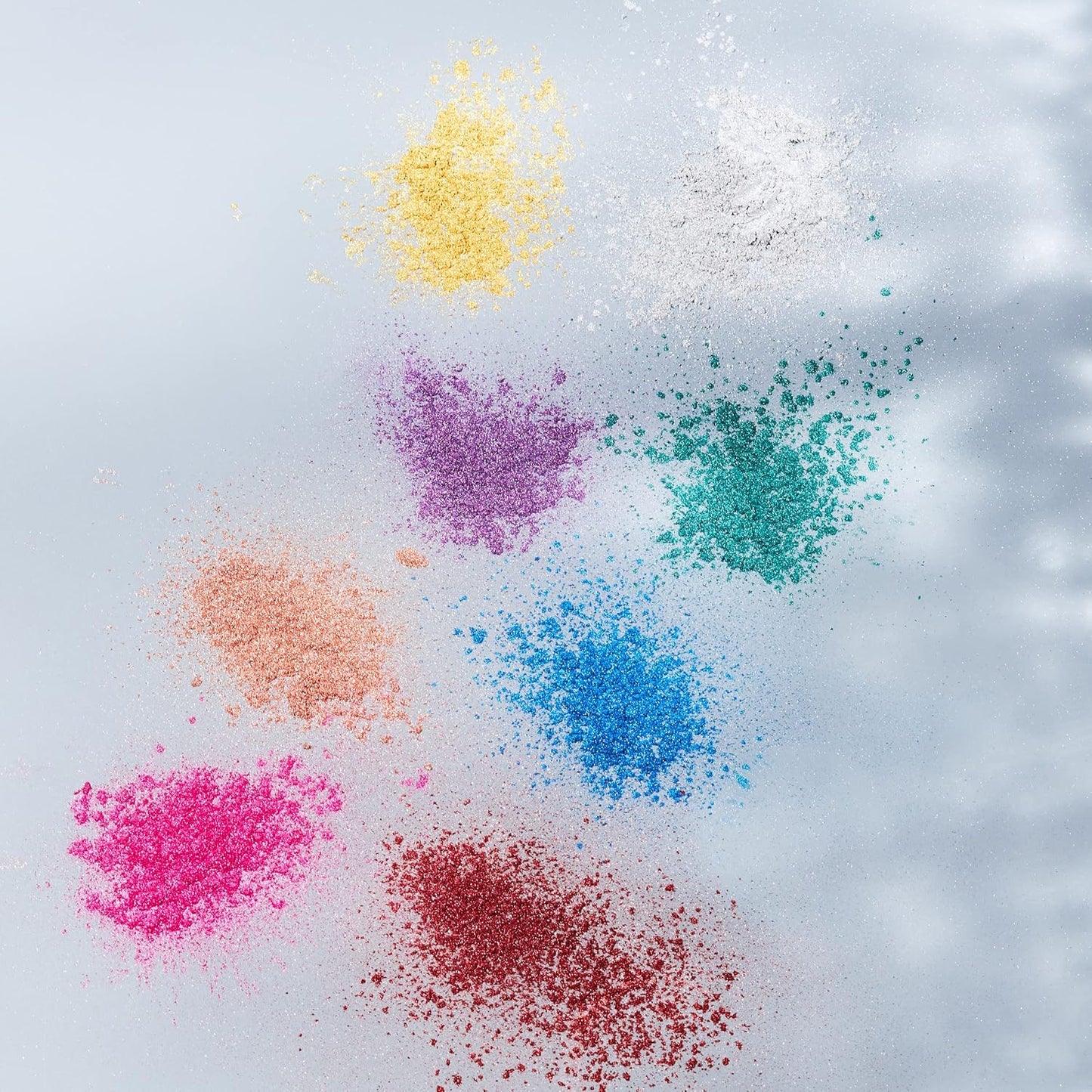 Metallic Pigment Shaker Set - Cosmic Moon Colors - 0.17oz Each | Pack of 6