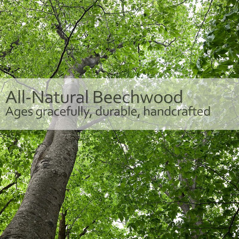 Goat Hair Face Brush - Natural Bristle with Oiled Beechwood Handle | 5.75 Inches