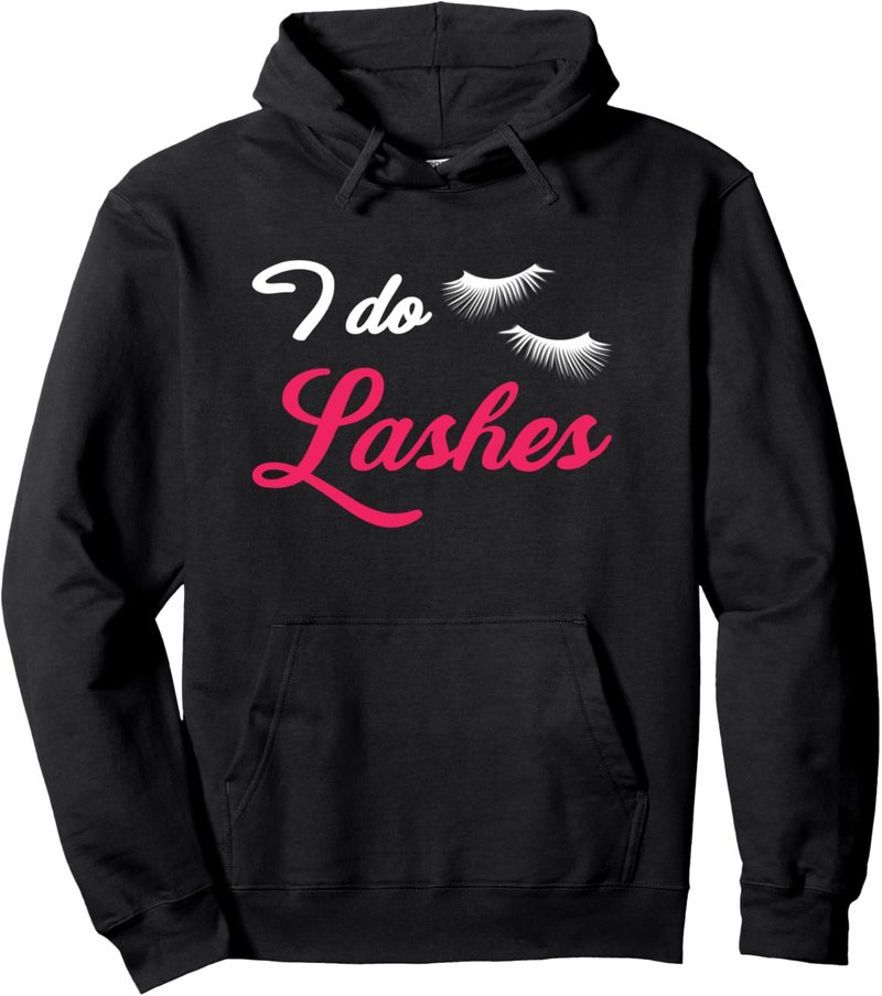 Eyelash Extensions Hoodie for Lash Artists - Cozy & Stylish Design | Perfect Gift for Beauty Professionals